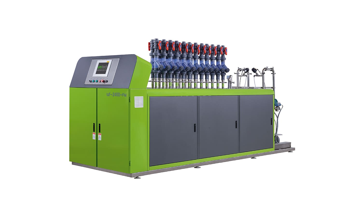 WF-2400-FM Mass Flowmeter Type Dyeing Liquid Chemical Auto Dispensing and DIstribution System